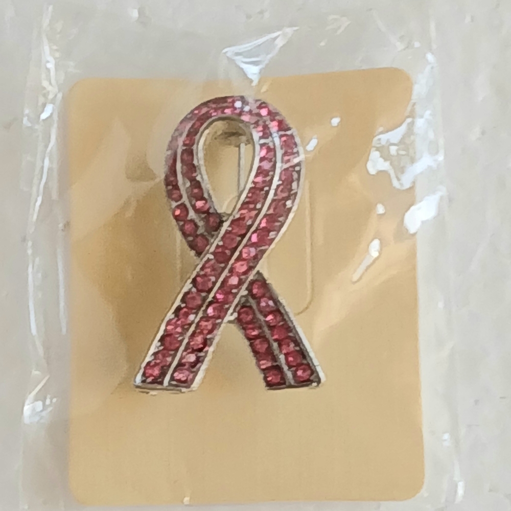 Breast Cancer Awareness Brooch